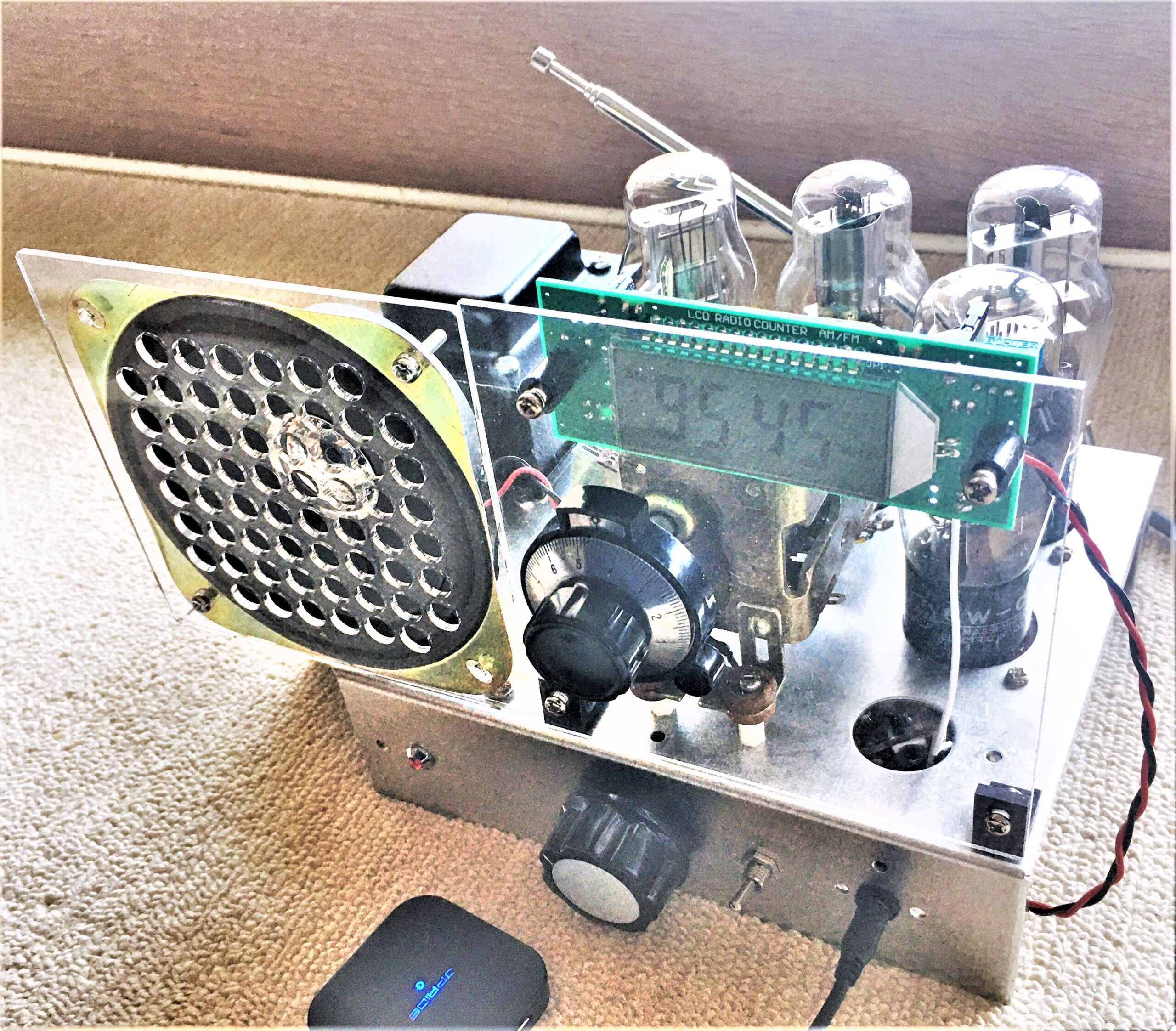 ◎ 『6BM8使用単球再生検波AMラジオの部品セット』真空管ラジオの入門 